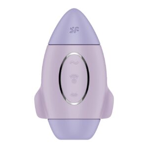 satisfyer - mission control Luchtdruk vibrator Paars