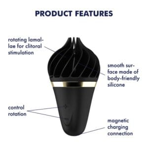 Satisfyer - Sweet Treat zwart clitoris vibrator