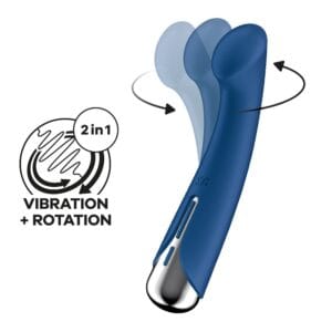 Satisfyer - Spinning G-Spot Vibrator Blauw